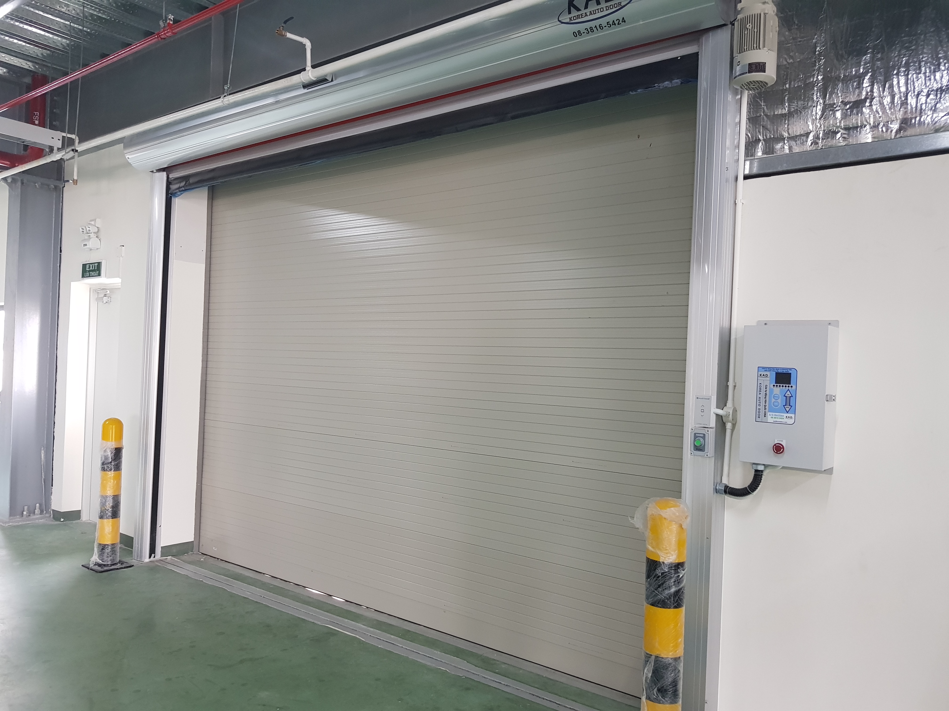 lắp đặt cửu cuốn nhà máy sumione đồng văn duy tiên Hà Nam