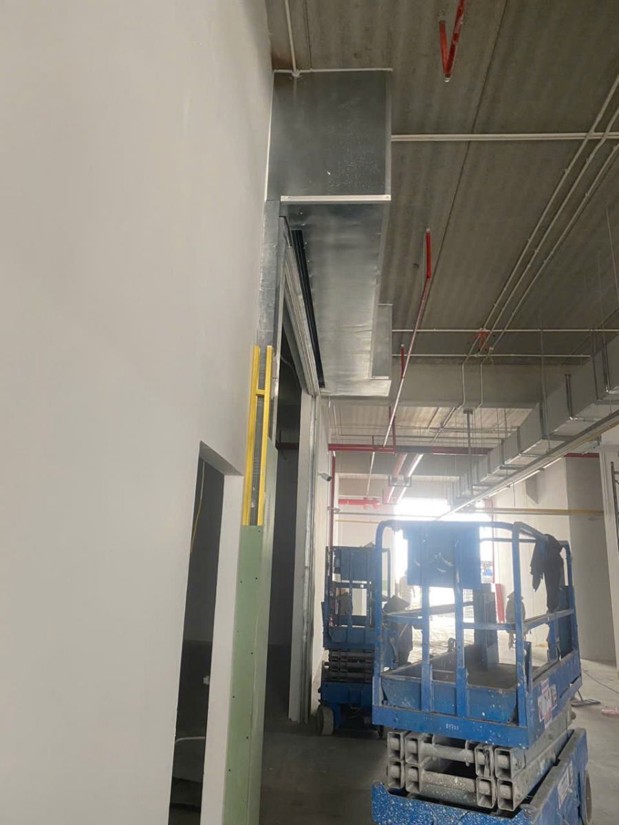 lắp cửa cuốn chống cháy ei60 tại vĩnh phúc